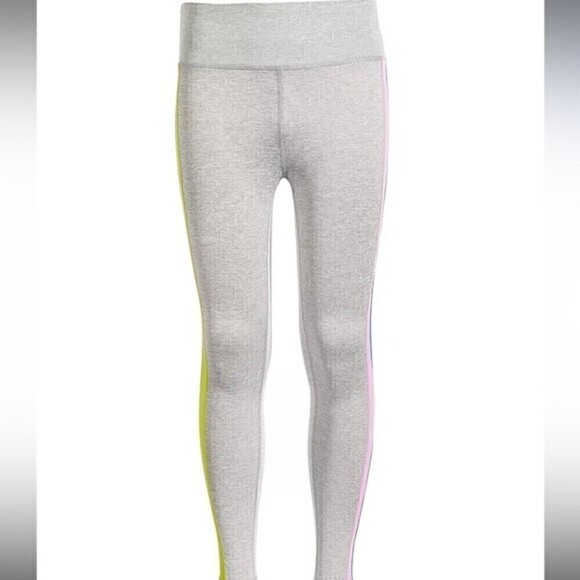 Ideology Big Girls Striped Leggings medium 10/12 - Picture 2 of 6